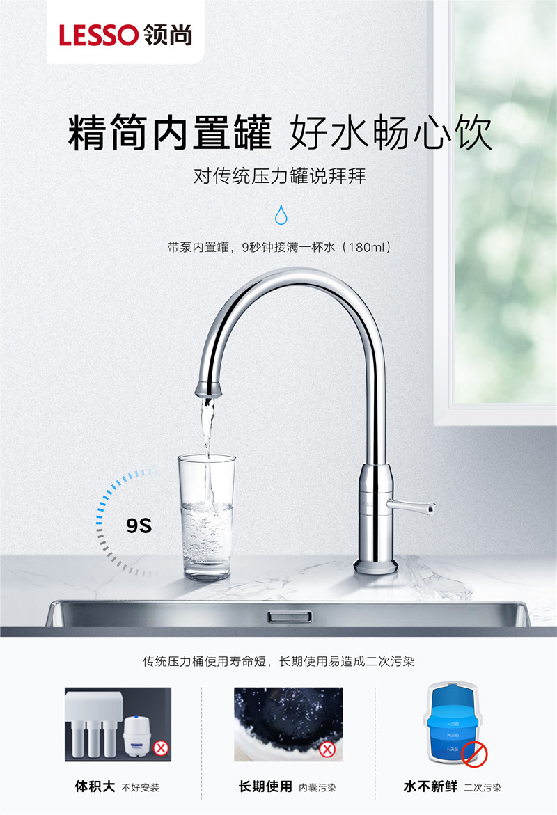 內置罐凈水器LS815CR